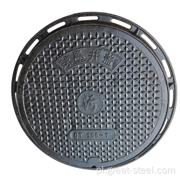 Pokrywa plastyczna Iron Manhole EN124 D400 E600